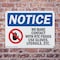 Signmission No Bare Contact With Rte Foods, 10 in W x Rectangle, Plastic OS-2PACK-NS-P-710-L-14389 - alternate 8